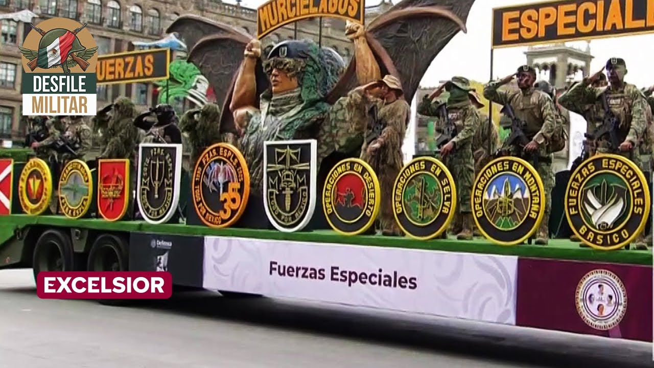 Desfile militar 2025: Carro de las Fuerzas Especiales