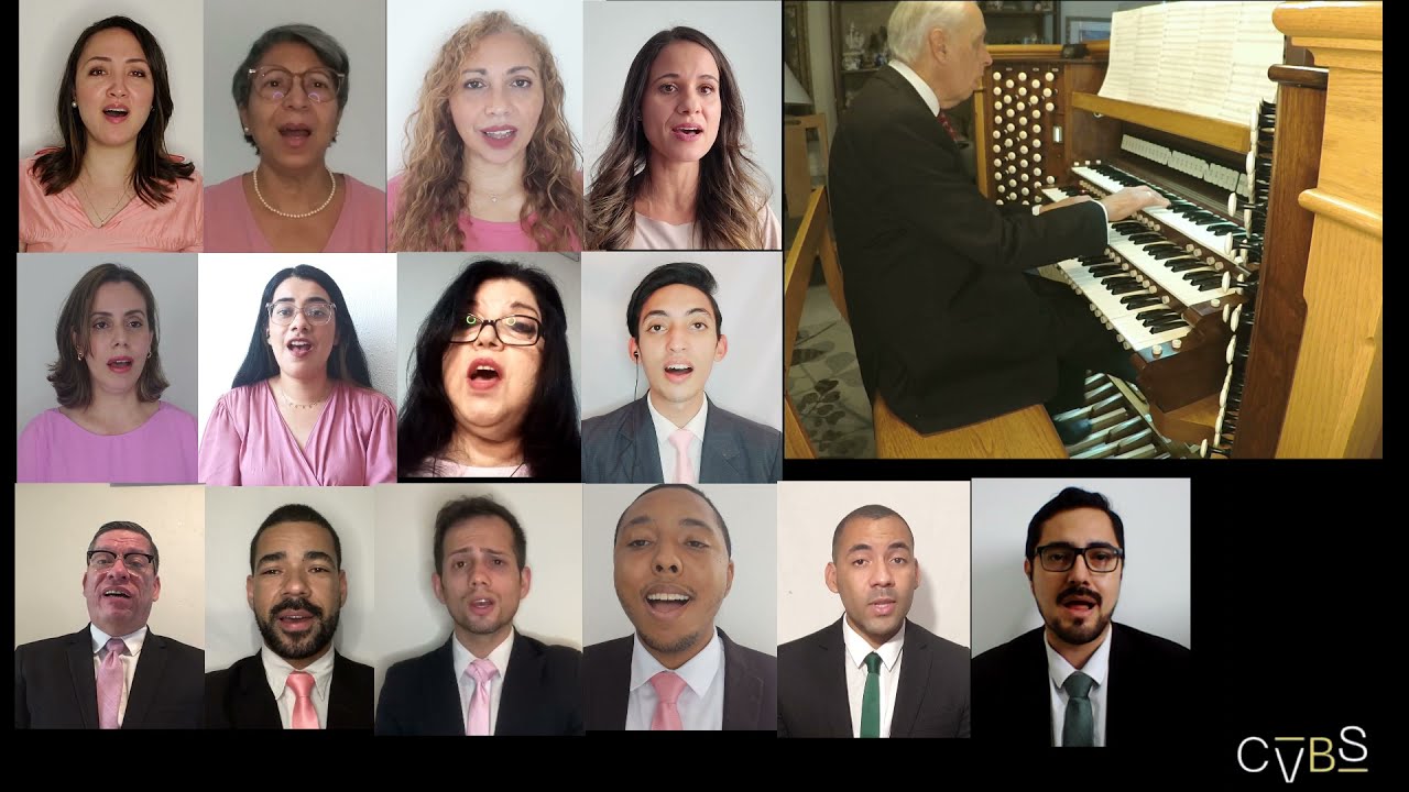 Que Firme Alicerce (How Firm a Foundation)-CVBS Feat. Clay Christiansen, Organista do Tabernáculo.