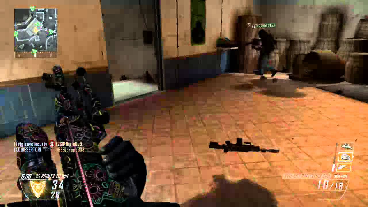 Rushing with Sniper Rifle