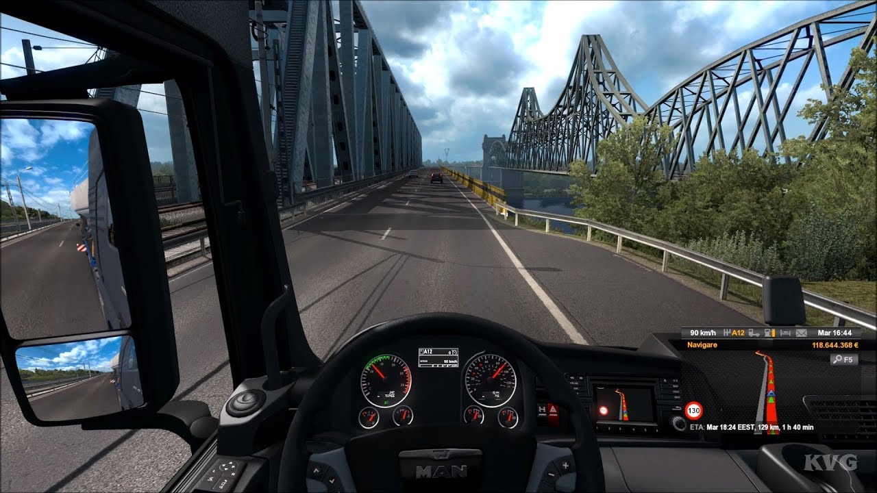 Euro Truck Simulator 2 - Mangalia to Bucuresti - Road to the Black Sea Gameplay (PC HD) [1080p60FPS]