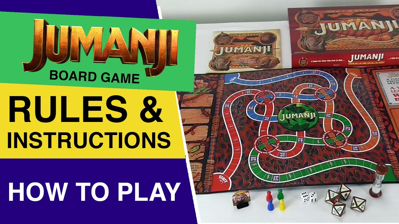 Как играть в настольную игру «Джуманджи»? Правила настольной игры «Джуманджи»: Правила JUMAJNI