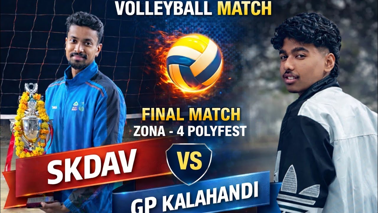 Zone-4 FINAL MATCH SK-DAV .V/S. GP KALAHANDI 🏐 1ST SET 🤘#explore #govtpolytechnic #SKDAV#gpkalahandi
