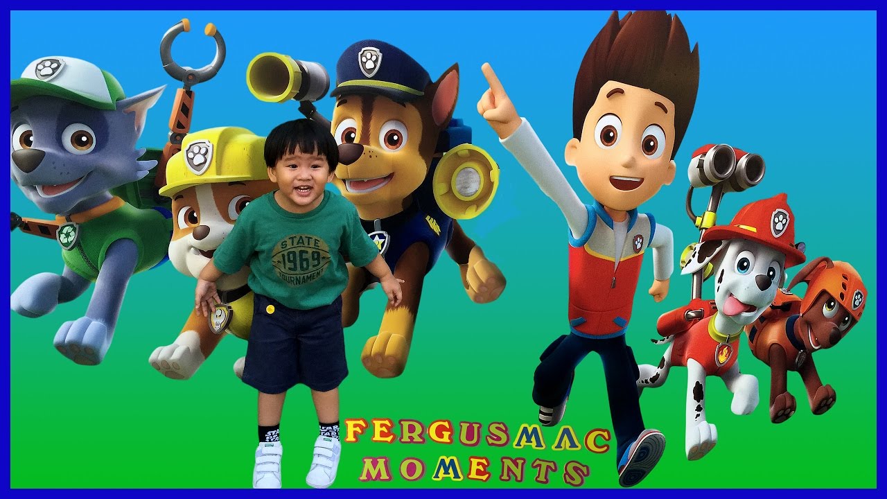 PAW PATROL MEET and GREET with Ryder, Marshall, Chase at Paw Patrol Live Show