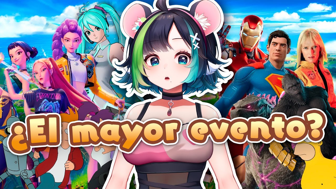 Fall Guys, Godzilla, Huntrix, Miku, Superman, Ironman... ¿El mayor evento de Fortnite? | REACCIÓN