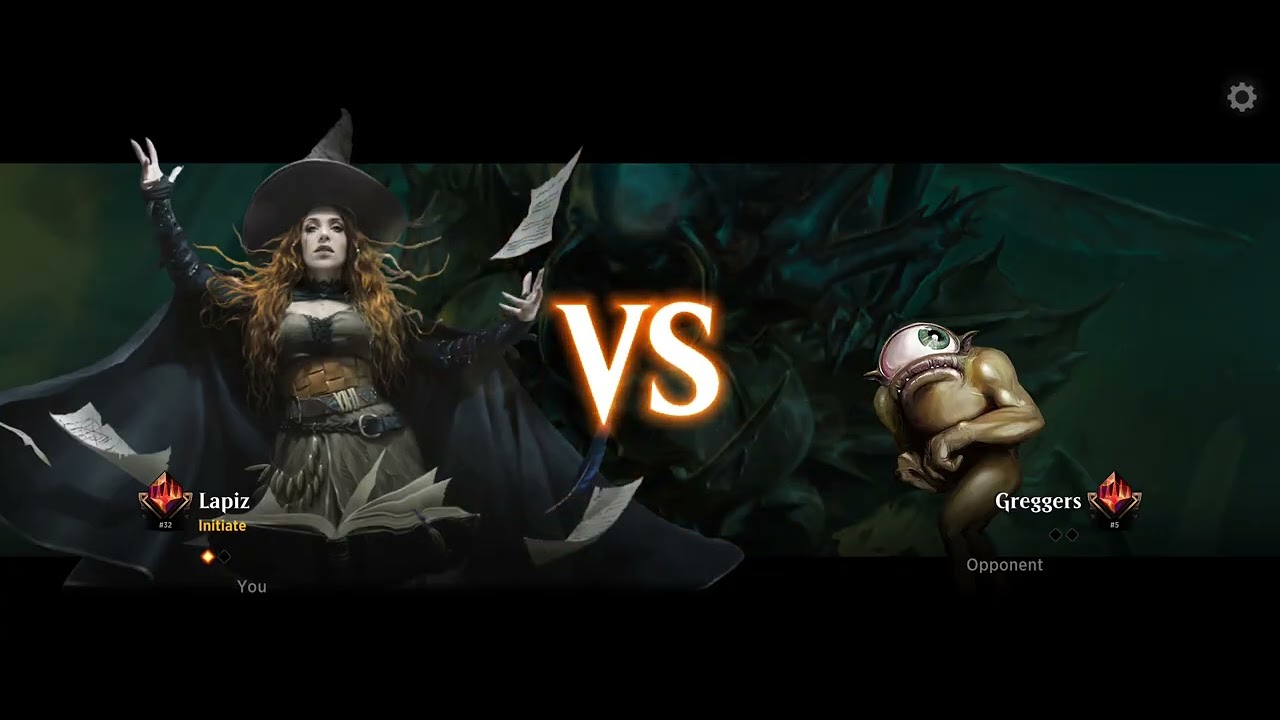 Nov2025 Mythic Ladder Match Temur Lotus VS Mono Green [Greggers]