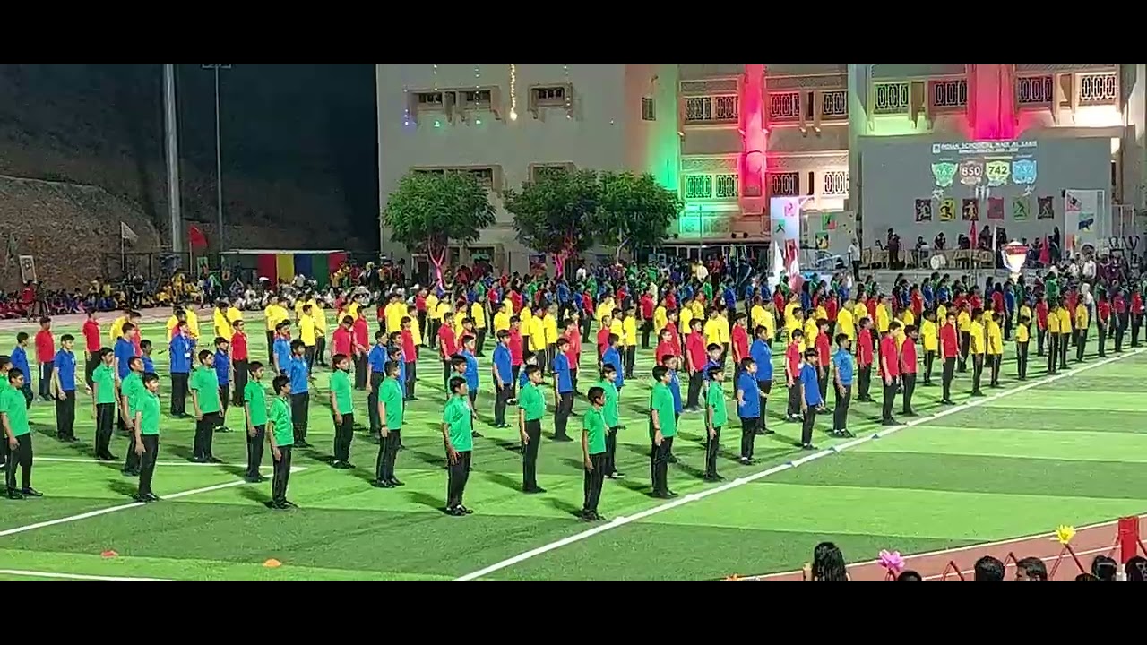Clap Drill by Class VIII @ ISWK Sports Day on 19-11-2024