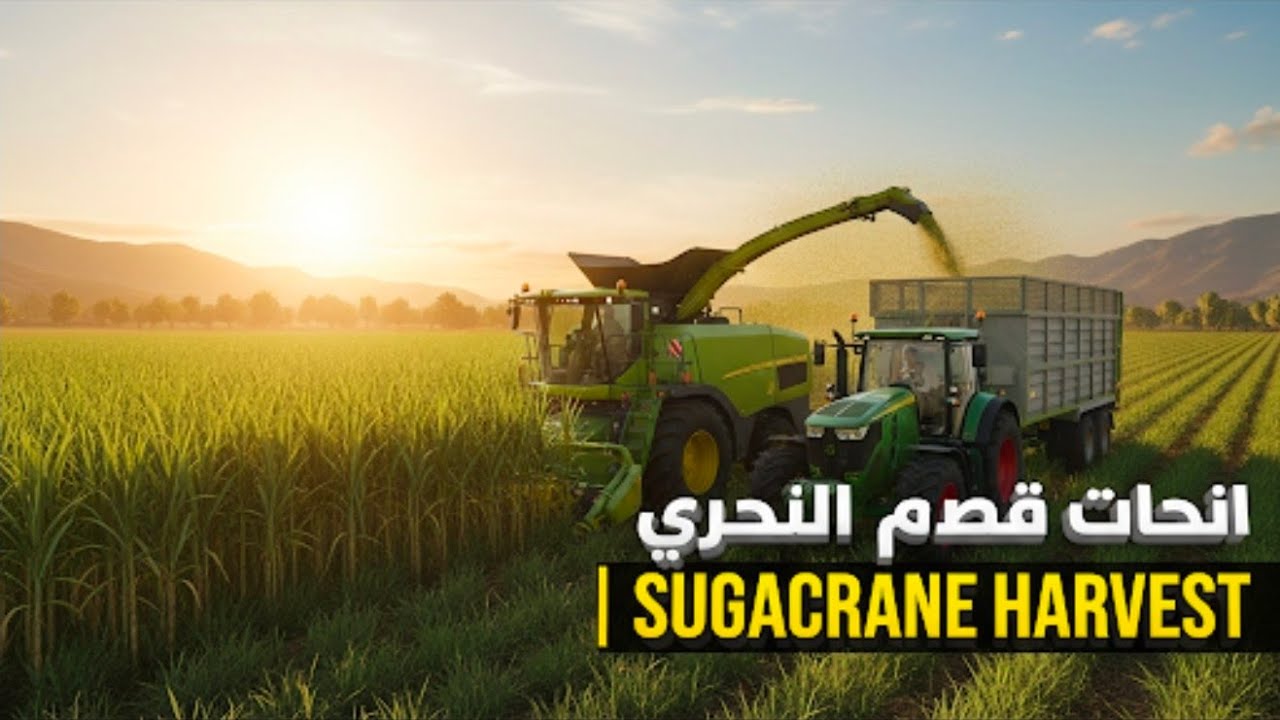 كيف زرعت قصب السكر وحصدت قصد السكر 