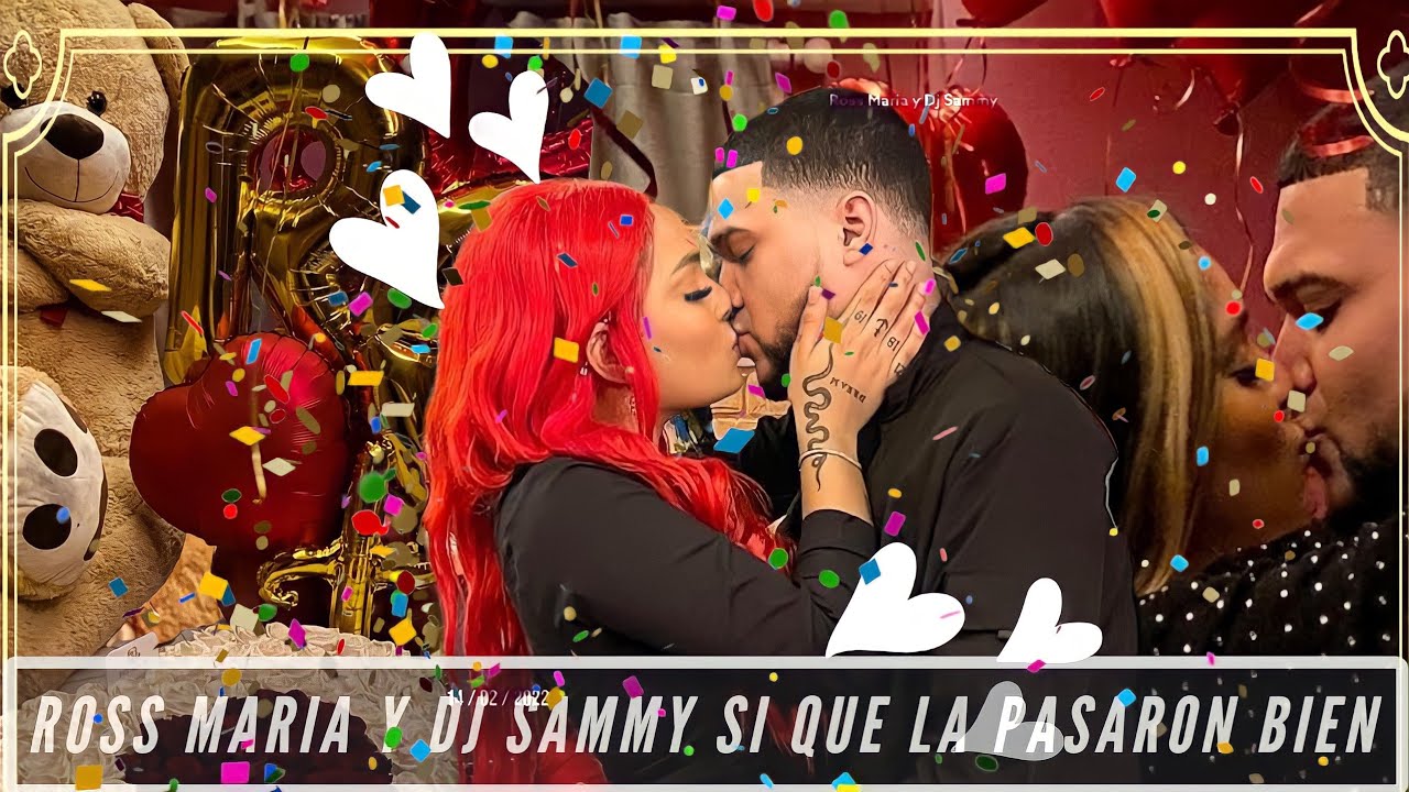 Ross Maria y Dj Sammy si que la pasaron bien en su día