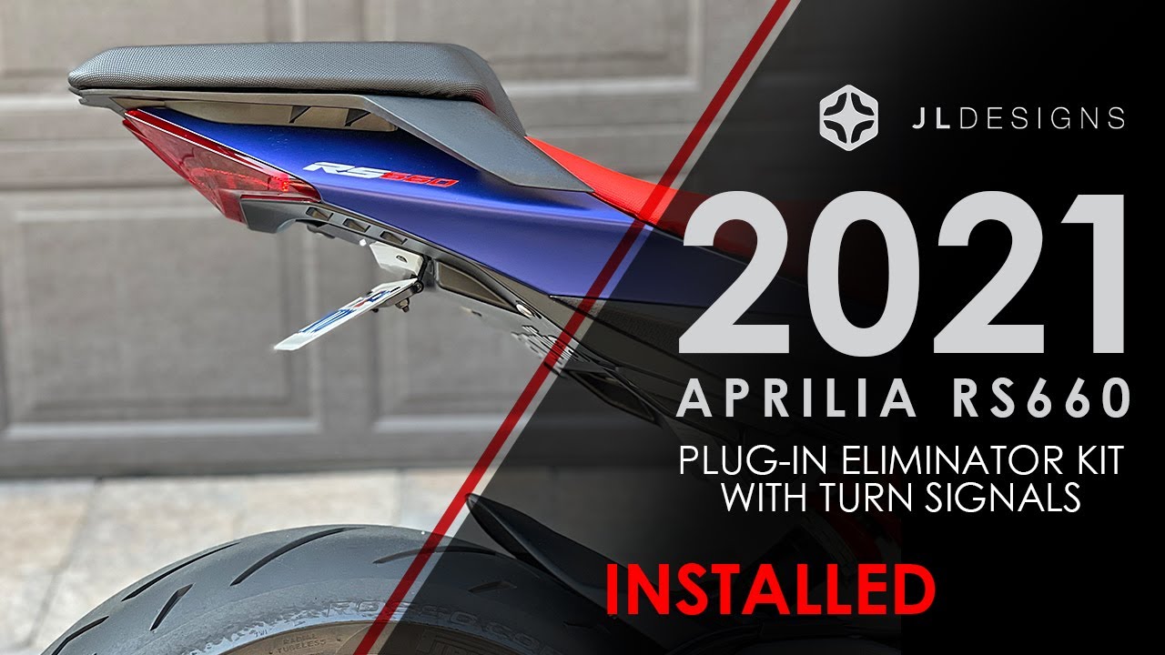 Aprilia RS660 Fender Eliminator & Turn Signals 2021 - JL Designs
