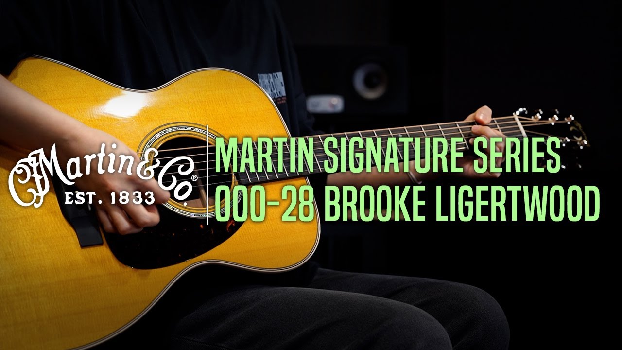 Martin Signature Series 000-28 Brooke Ligertwood Demo 'He Knows My Name' by Guitarist 'Erica Cho'