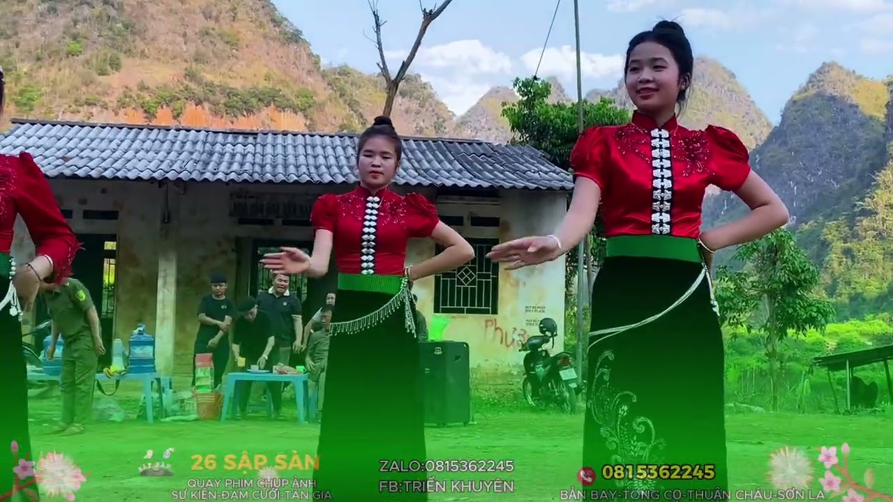 TIẾNG ĐÀN NHỊ VỚI BÀI MÚA INH LẢ ƠI ĐỘI MÚA VUI TẾT 