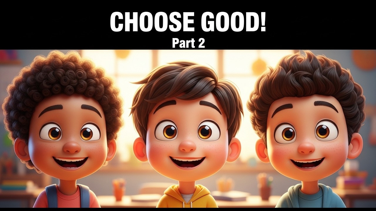More Christian Good Choices for Kids | Growing in God’s Way | Christian Behaviour for Kids - Part 2