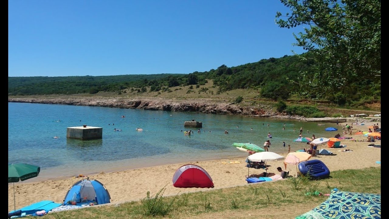 Pje&scaron;čana plaža Sv. Marak - Risika, Otok Krk