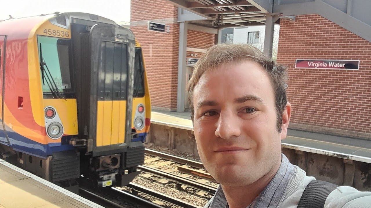 Virginia Water - The Only Railway Station Where A Train Stops Twice In Succession!