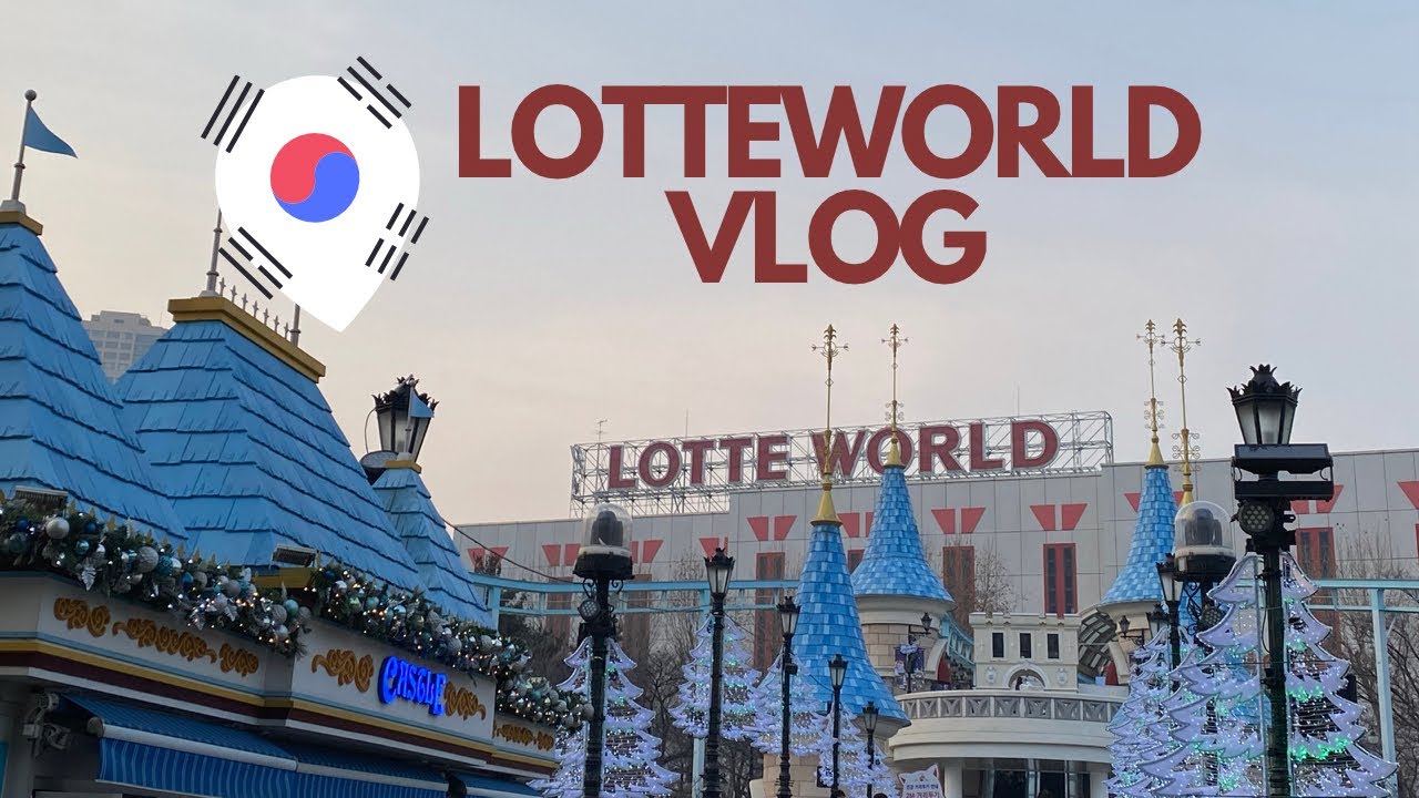 Kore’nin Ünlü Lunaparkı Lotteworld’e Gittik!🇰🇷🎡 | Güney Kore Vlog