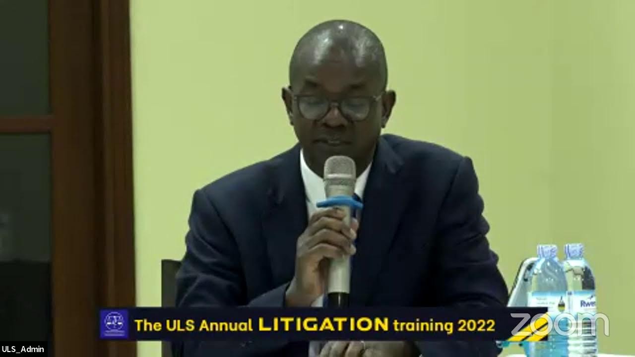 THE ANNUAL ULS LITIGATION TRAINING DAY1