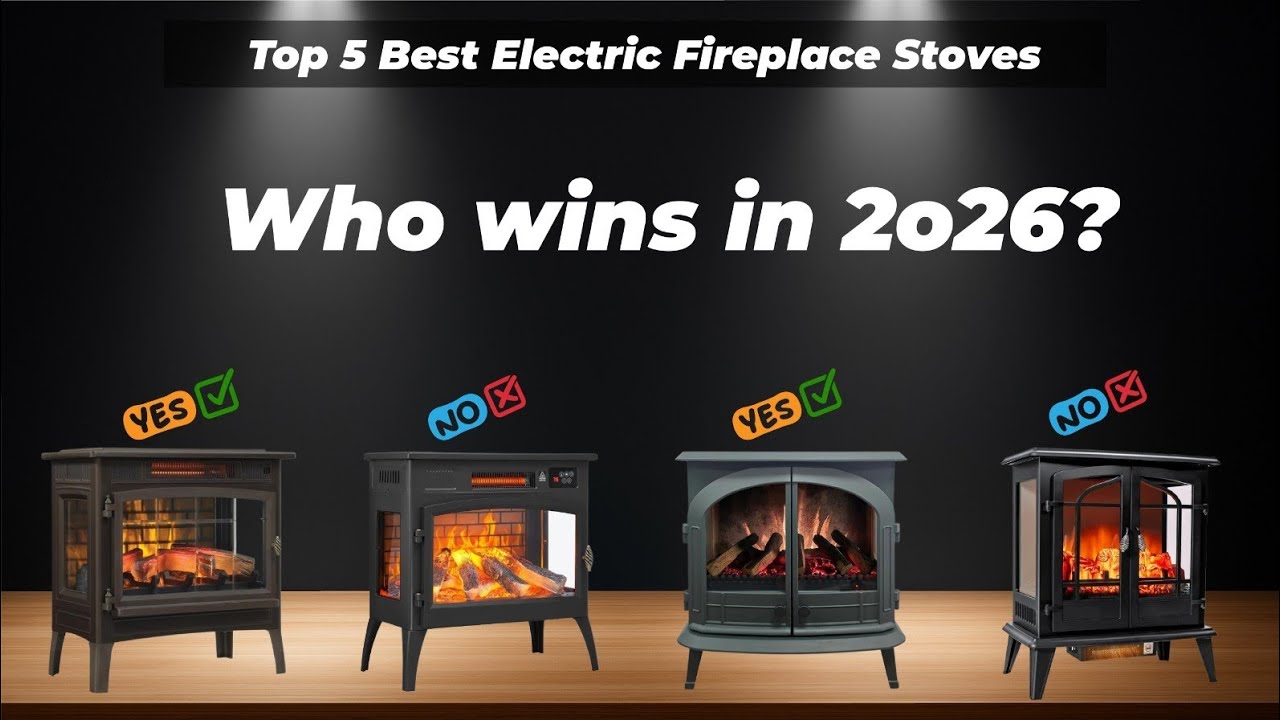 ✅ Top 5 Best Electric Fireplace Stoves