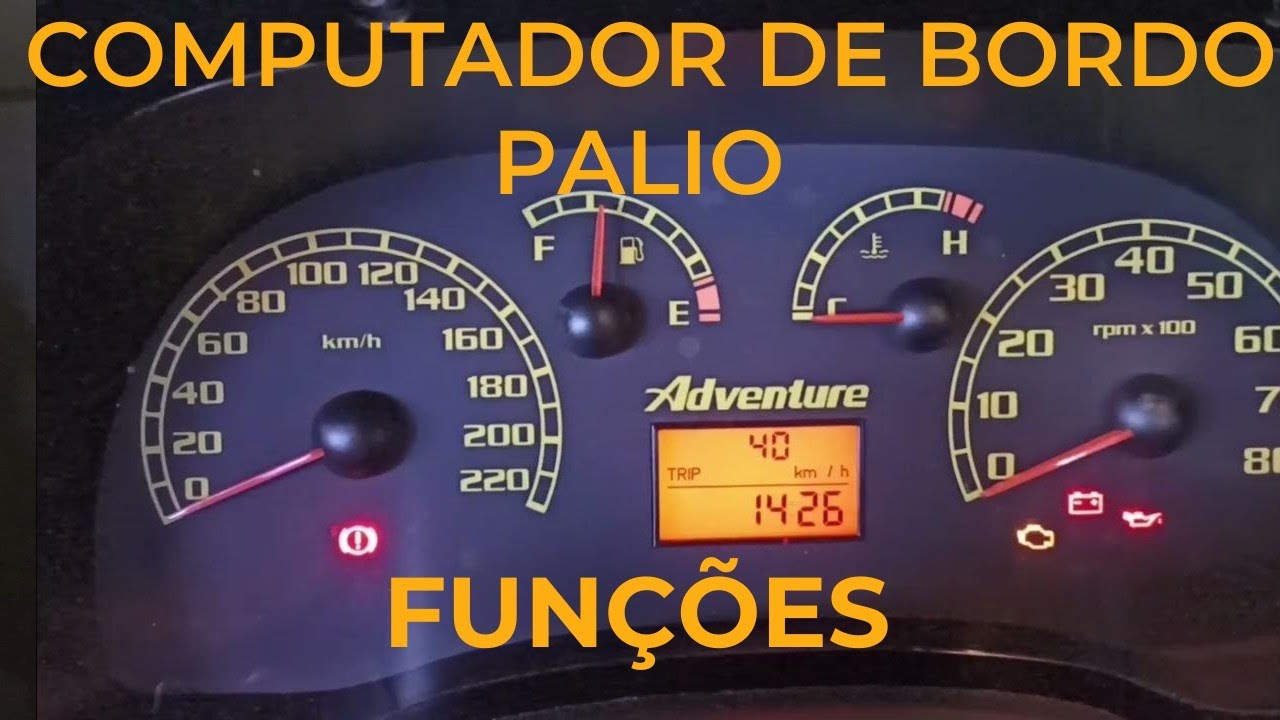 Computador de bordo do Palio / Siena / Strada. Como funciona?