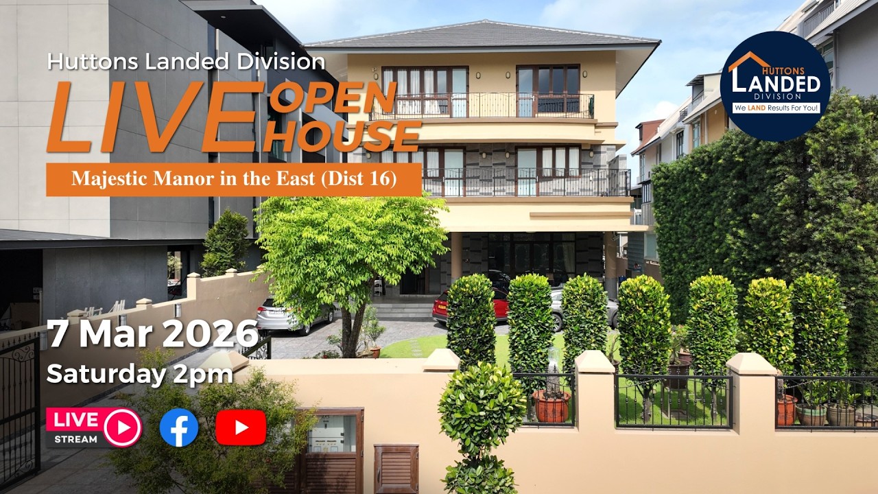 LIVE Open House - Majestic Manor with 10+2+1 Rooms & Lift in the East (Dist 16)