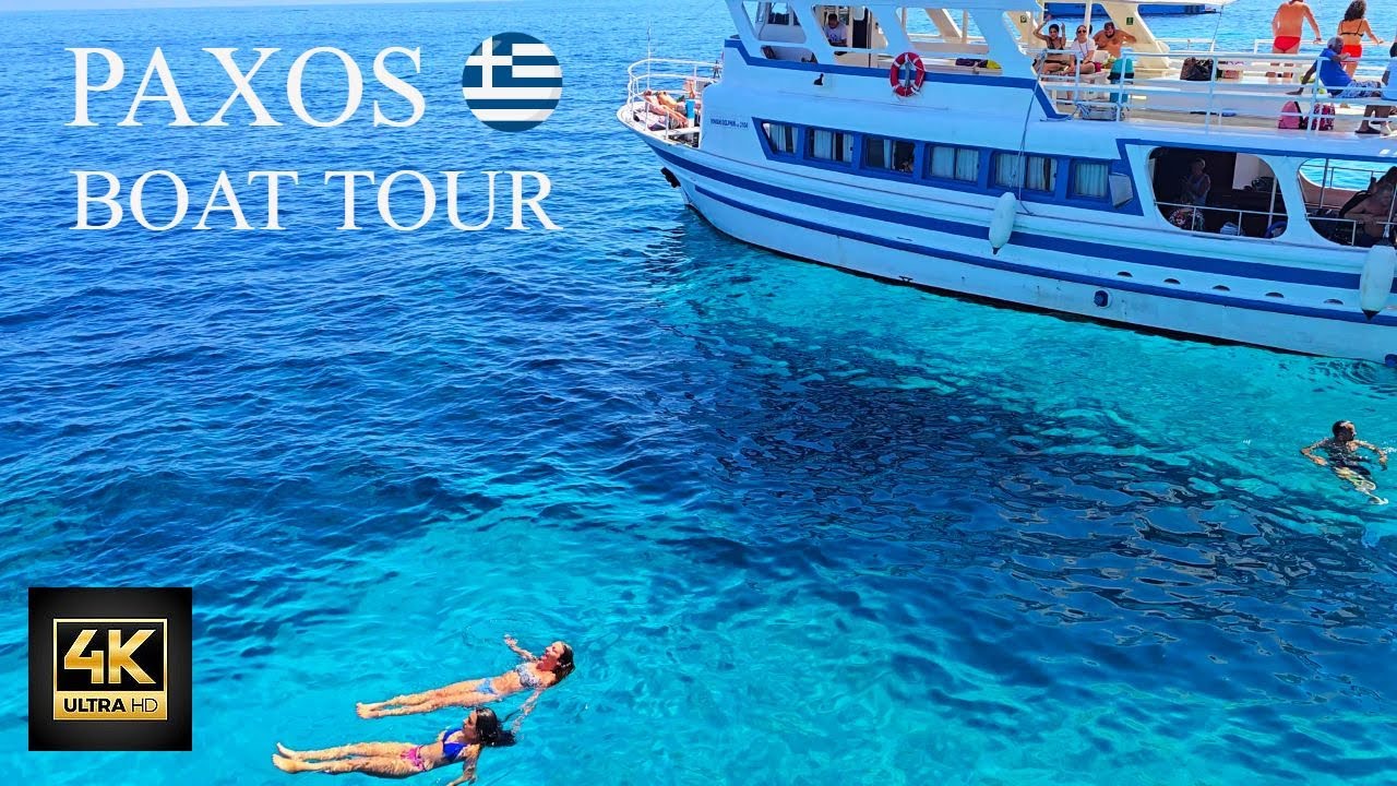 Paxos & Antipaxos Greece Island Tour 4K 2025