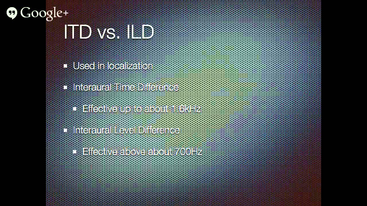 Psychoacoustics for Sound Designers