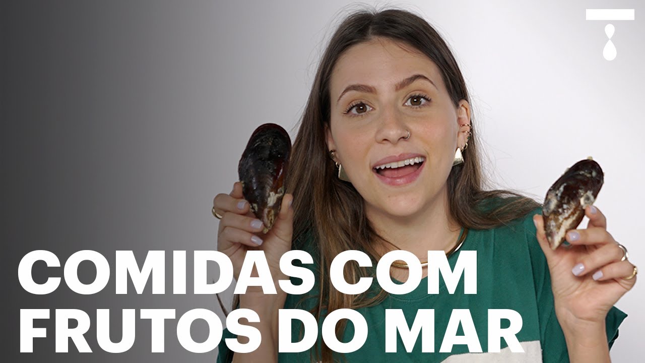 LIZ EXPERIMENTA COMIDAS COM FRUTOS DO MAR | Liz Pede Bis