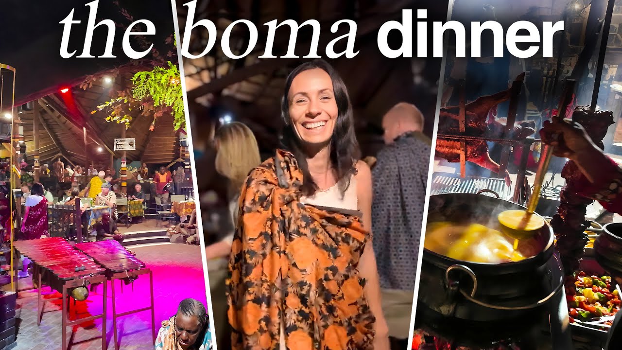 Authentic African Food & Dancing | Boma Dinner Zimbabwe