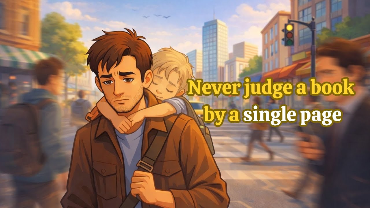 Think Before You Judge. Learn and speak English with motivation. The Daily Wisdom Tales