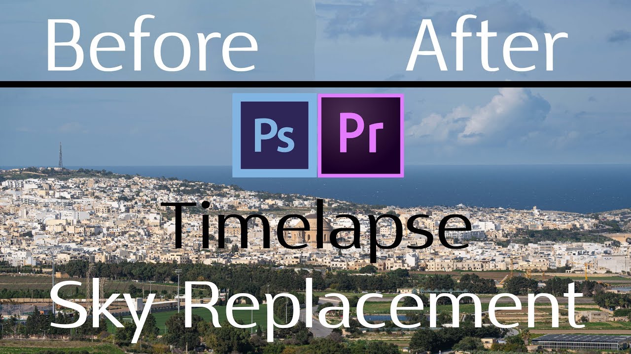 Timelapse Sky Replacements in Photoshop?! | Malta Ep.1.