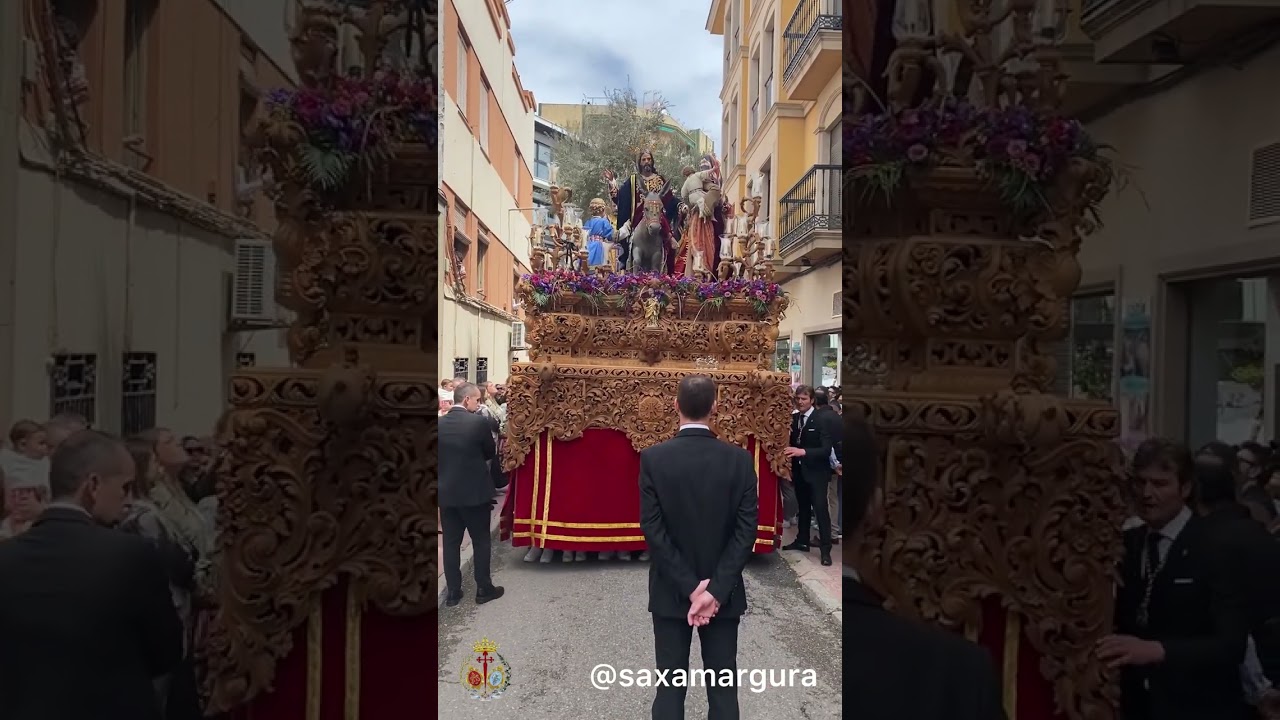 Nuestro Señor Jesucristo en su Entrada Triunfal en Jerusalén el pasado Domingo de Ramos (2025).