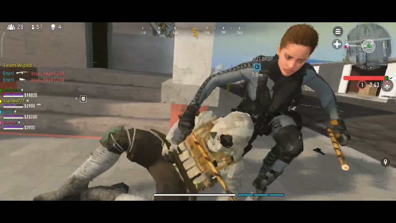 WARZONE MOBILE POCO F5 PRO 60 FPS GAMEPLAY FULL 48&deg;graus RECORDING