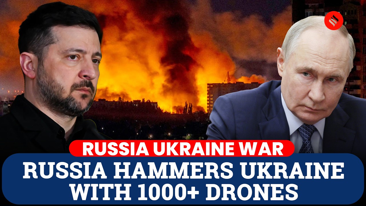 1,000 Drones in 24 Hours: Russia Unleashes One of War&rsquo;s Largest Attacks on Ukraine