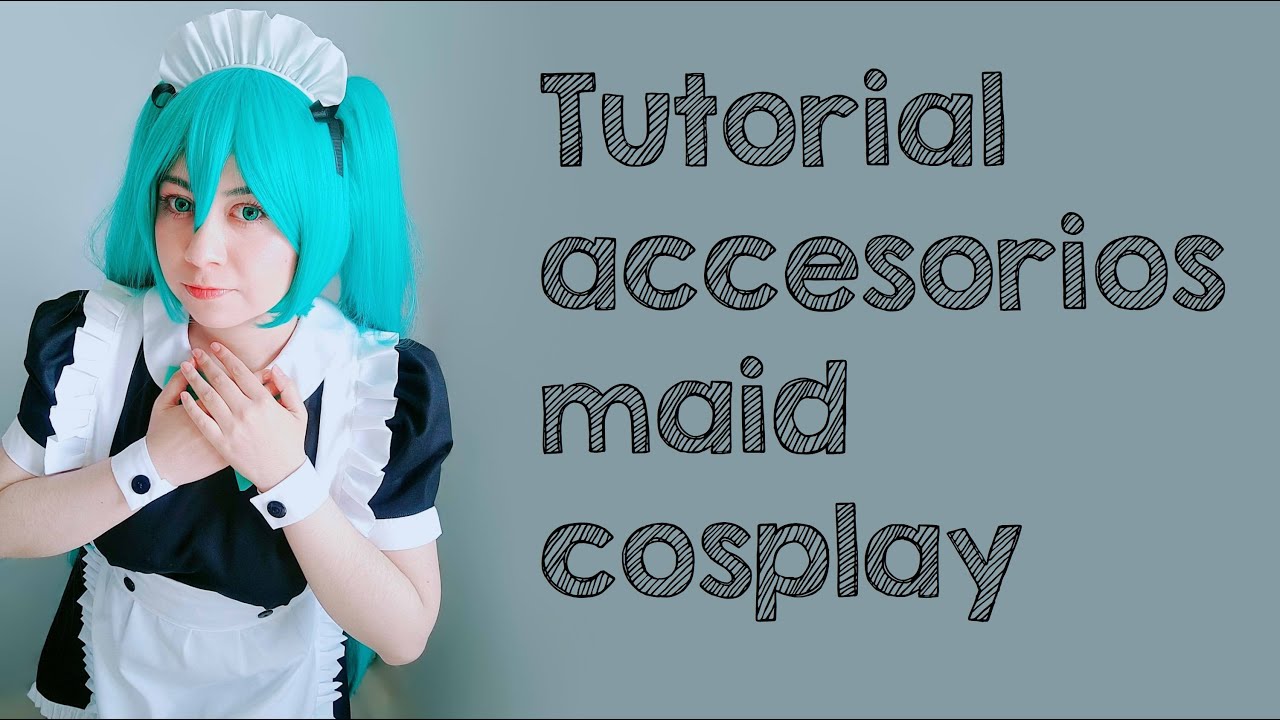 Cómo hacer accesorios para maid fácil ♡ DIY ♡ // Shiho Doriru