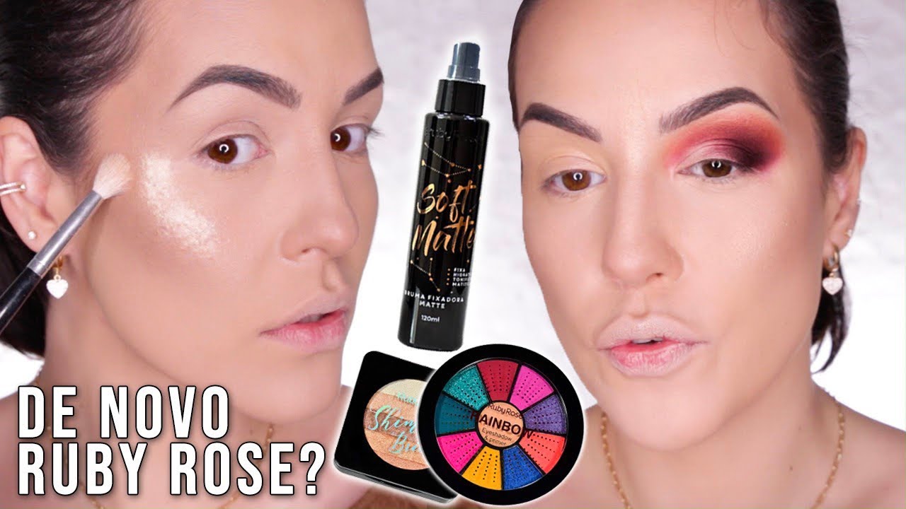 TESTANDO MUITOS LANÇAMENTOS DA RUBY ROSE #SINCERÃO