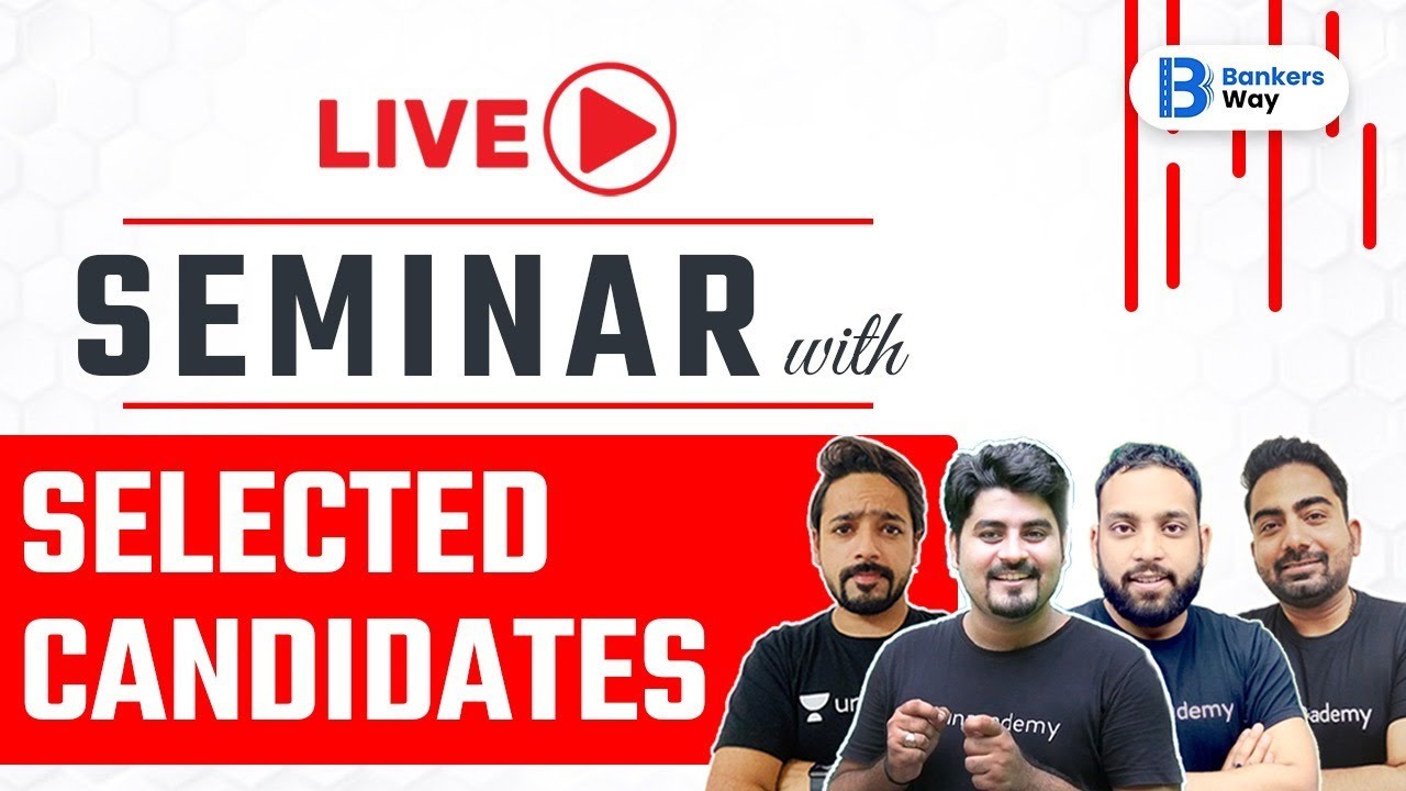 🔴 LIVE #Seminar with The Selected Candidates | By Team #AVP | Let's Crack It ✌️