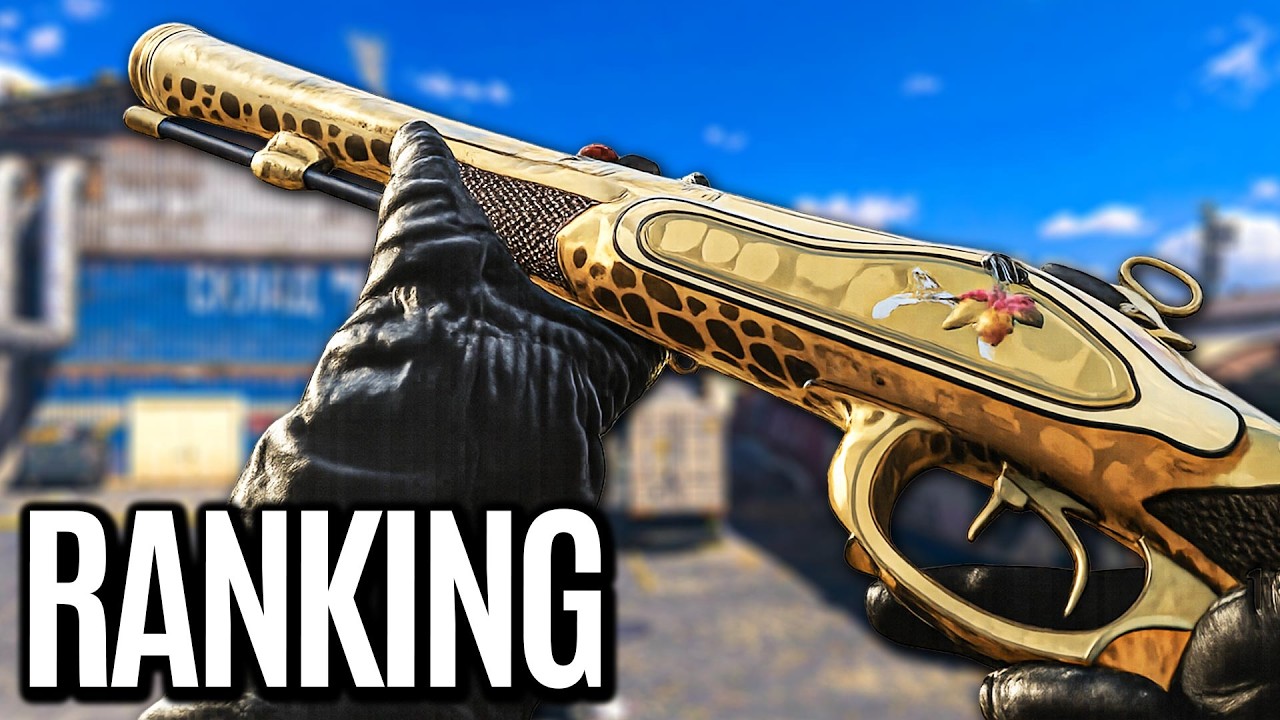 Ranking Every Gun Starting With The LETTER 