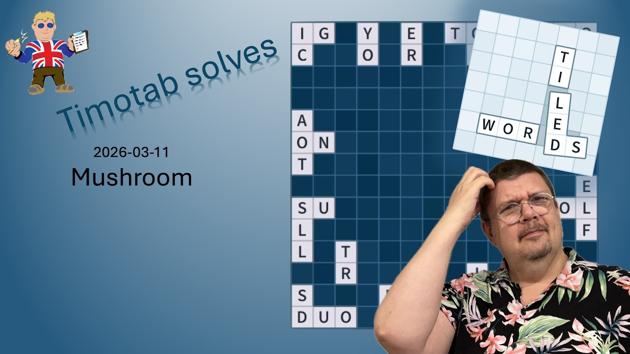 Tiled Words 2026-03-11 : Гриб