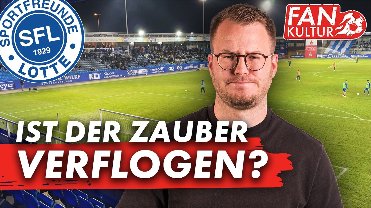IST DER ZAUBER VERFLOGEN? Ein Tag Fan von: Sportfreunde Lotte | Fu&szlig;ball-Stadion-Vlog 🏟️