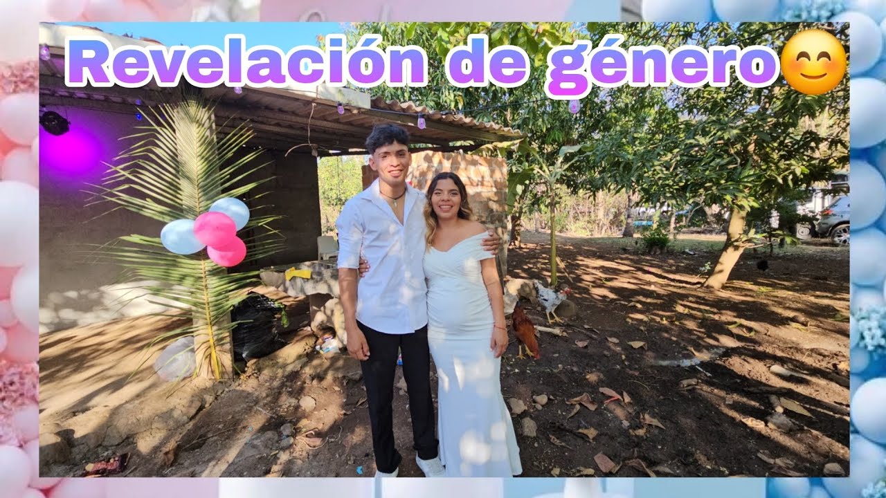 Joelito y Jenniffer en los preparativos de la revelación de género de su bebé...😊🤰🥰