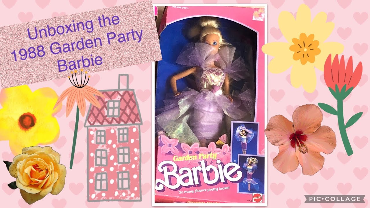 Unboxing the 1988 Garden Party Barbie