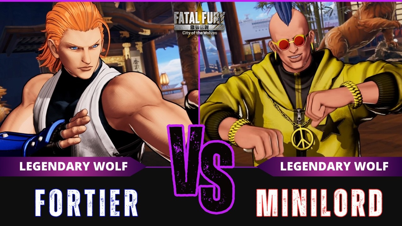 FF:CotW 🐺 FORTIER (Andy Bogard) vs MINILORD (Duck King)⭐Replay Match - FATAL FURY: CotW - 8/26