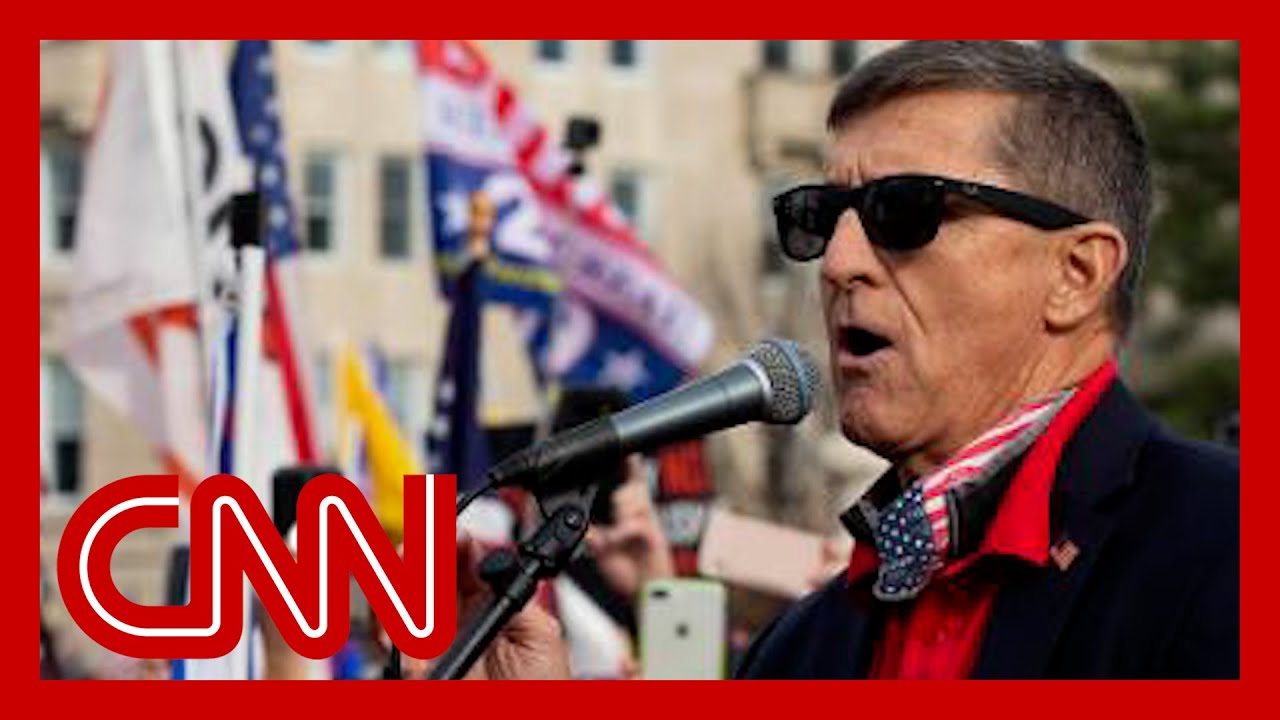 Michael Flynn appears to endorse QAnon coup conspiracy