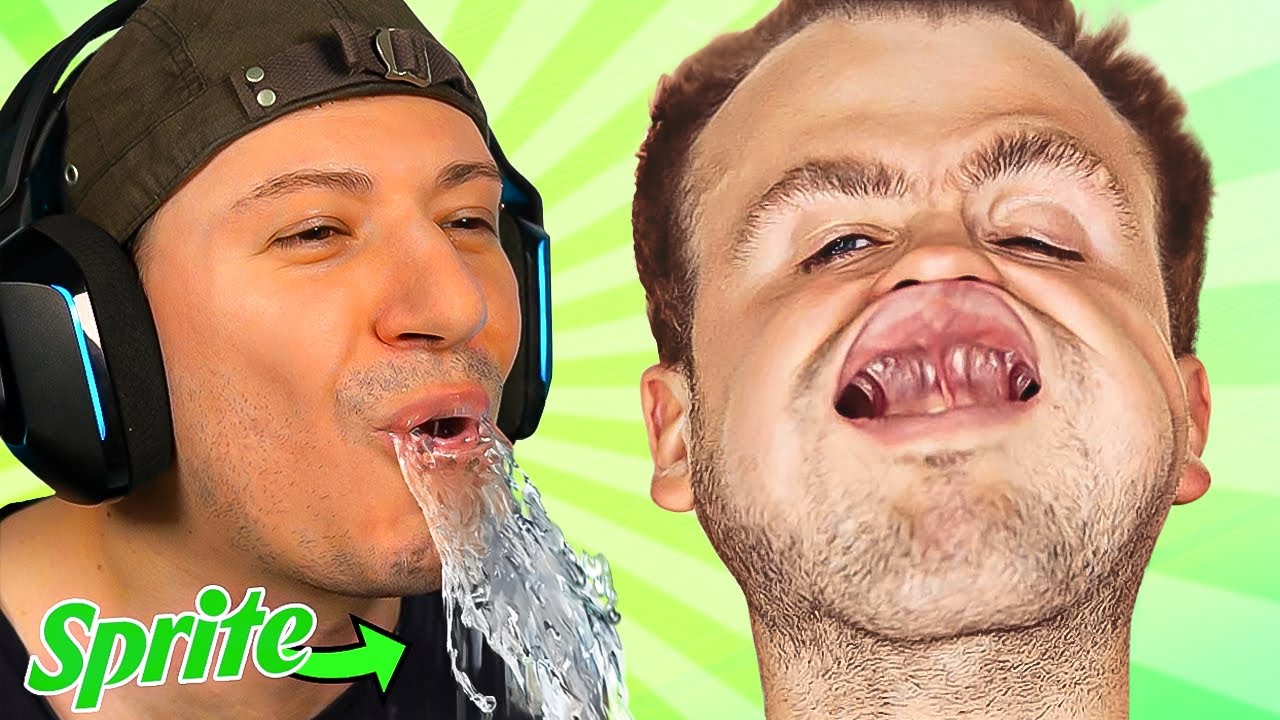 PROVA A NON RIDERE CON SPRITE IN BOCCA *epico*