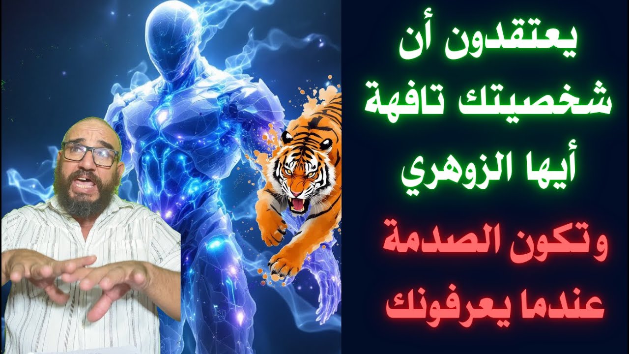 يعتقدون أن شخصيتك تافهة أيها الزوهري وتكون الصدمة عندما يعرفون