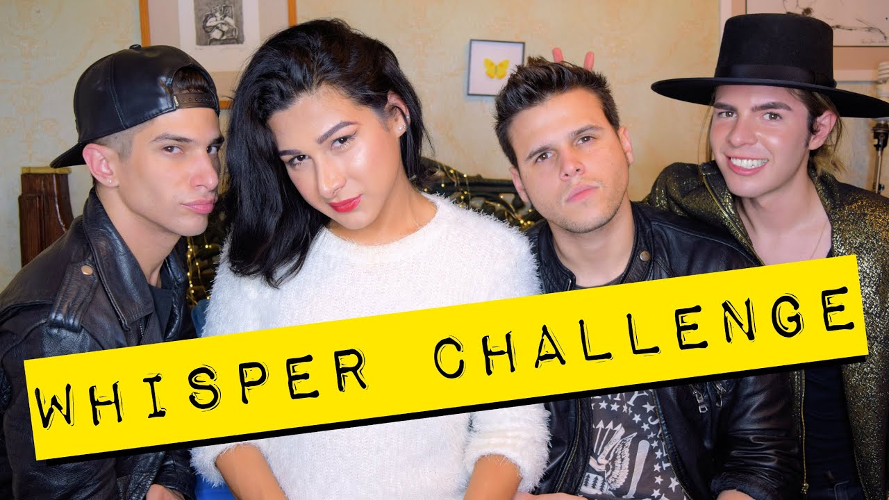 &iexcl;G&Uuml;ISPER SHALEN (whisper challenge)! ft @Pablovlogs | @JONASVLOGGERS