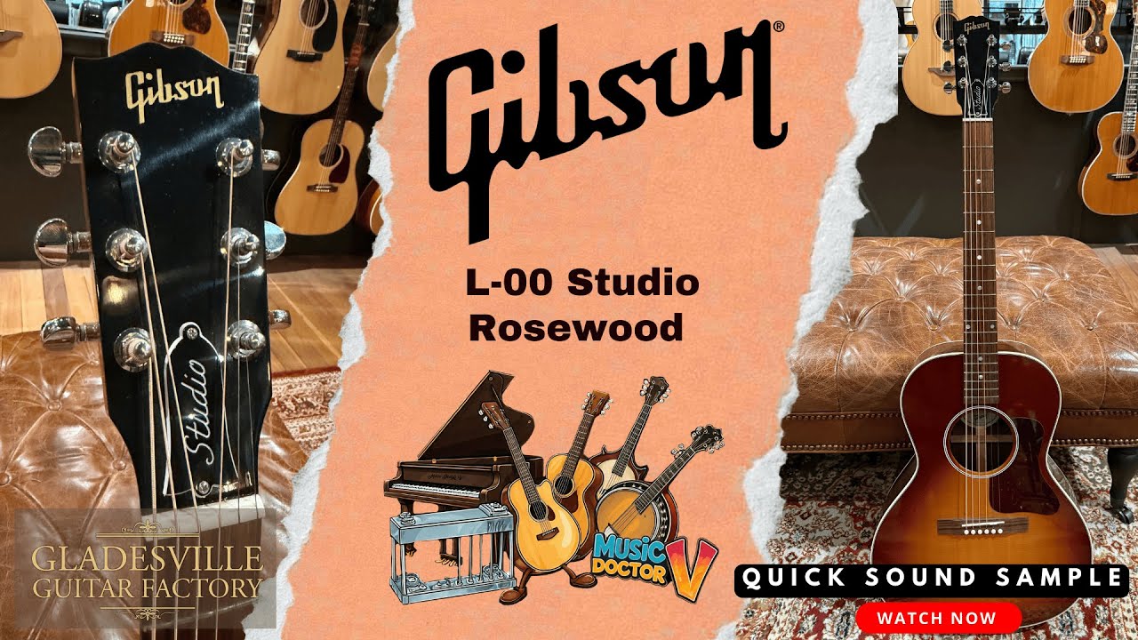 Gibson L-00 Studio Rosewood - Demo by Michael Varecka - Gladesville Guitar Factory