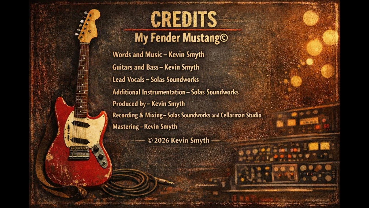 My Fender Mustang — The Guitar That Started It All