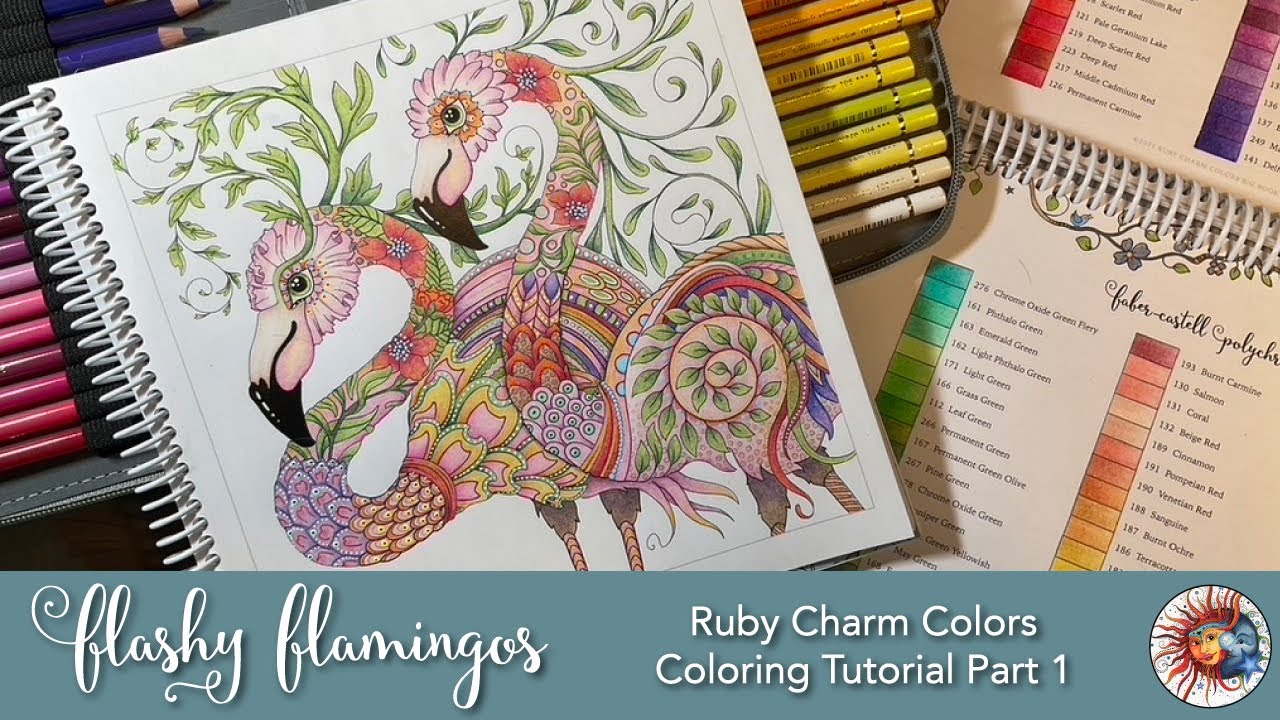 Flamingos Part 1 - Ruby Charm Colors