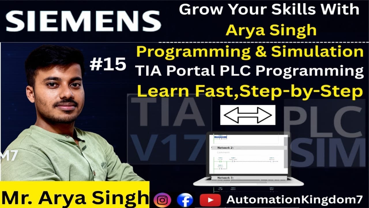 TIA Portal V17 Simulator Tutorial | Step-by-Step PLC Simulation Guide