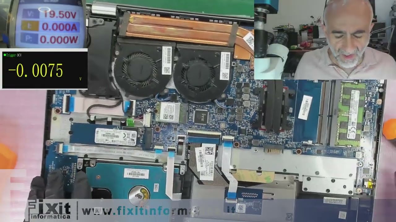 HP 15cs-2111nl  non si accende. Riparazione scheda madre e aggiornamenti sui nuovi video del canale